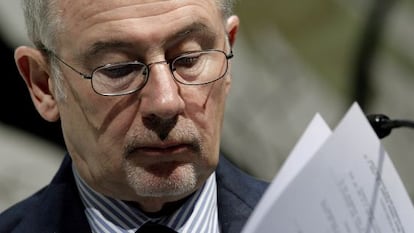 El presidente de Bankia, Rodrigo Rato. 