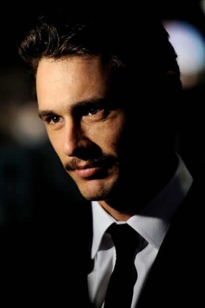 El actor James Franco, durante un estreno en Londres