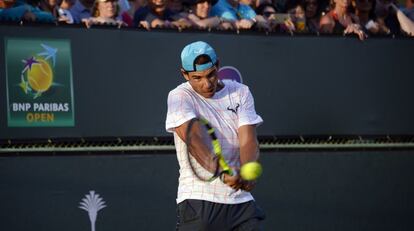 Nadal, en Indian Wells.