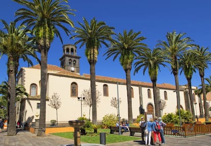 La iglesia de Nuestra Se&ntilde;ora de la Concepci&oacute;n, en la La Laguna.