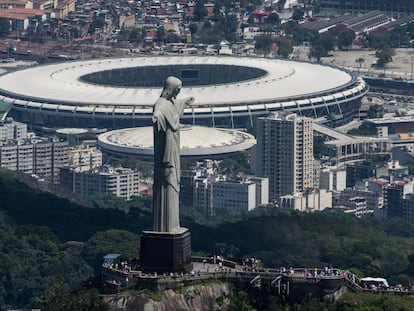 El estadio Maracaná, en Río de Janeiro, donde se realizará la final de la Copa América.