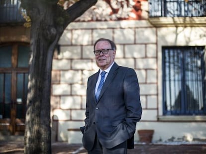 Fernando Perpiñá-Robert, a l'Escola Diplomàtica de Barcelona.