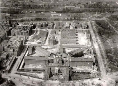 La antigua Cárcel Modelo de Madrid, en Moncloa.