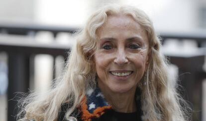 Franca Sozzani, el pasado febrero en Milán.