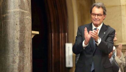 L'expresident de la Generalitat Artur Mas en una imatge d'arxiu.