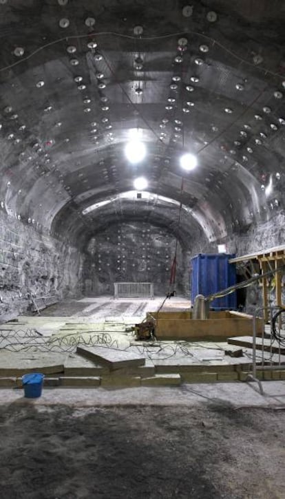 El depósito de residuos nucleares de Onkalo (costa oeste de Finlandia) almacenará los desperdicios radiactivos que produzca el país escandinavo los próxinos cien años.