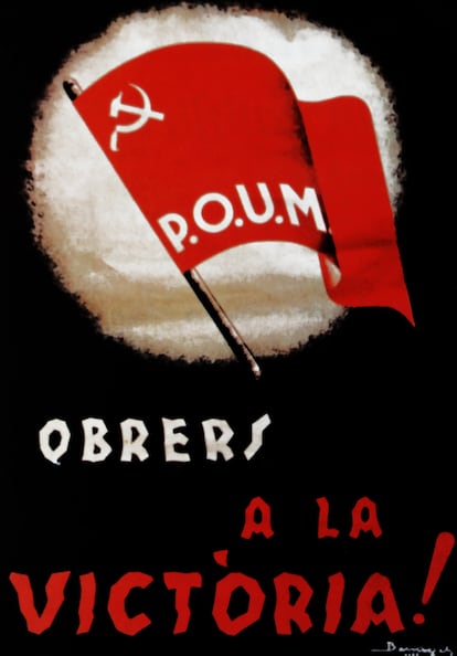 Cartel del POUM de 1935.