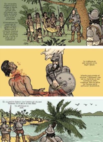 Viñetas de 'El otro mar', de Alfonso Zapico.