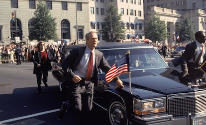 Clint Eastwood, en 'En la línea de fuego'.