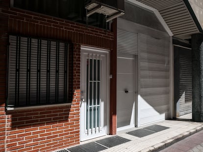 Local comercial reconvertido en vivienda en el barrio madrileño de Delicias.