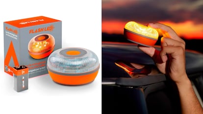 luces de emergencia v-16 para el coche con clase energética A+++.