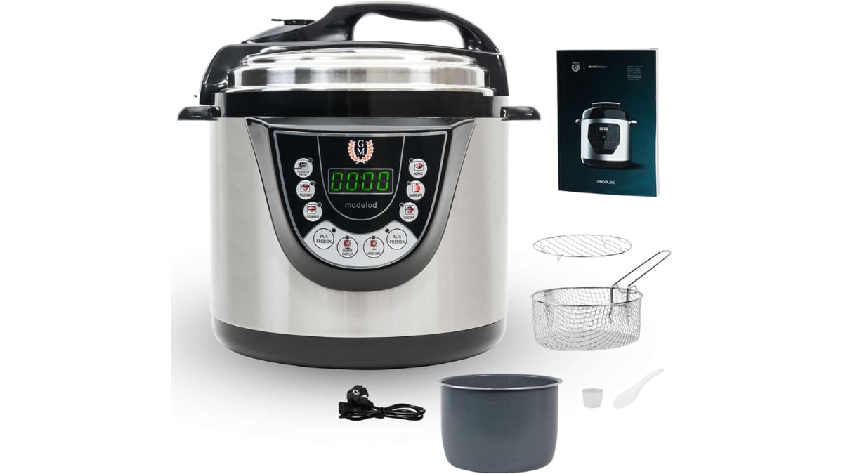 Esta olla eléctrica a presión es una de las mejor valoradas en Amazon.