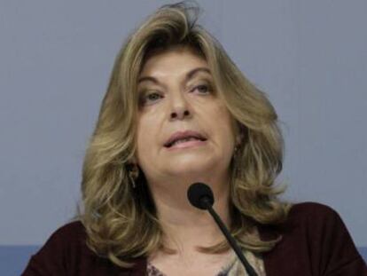 Engracia Hidalgo, secretaria de Estado de Empleo. 