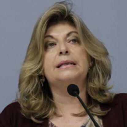 Engracia Hidalgo, secretaria de Estado de Empleo. 