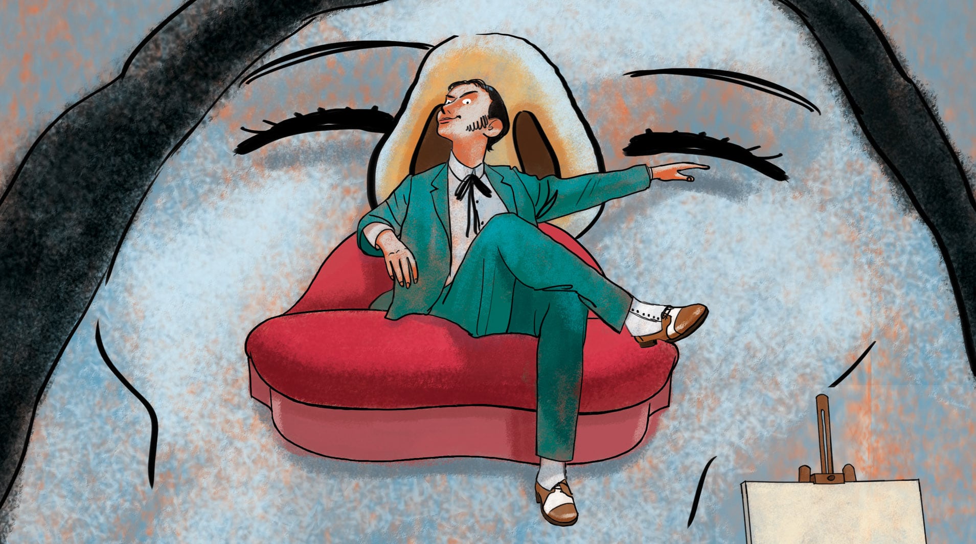Dalí: héroe, villano de cómic y precursor genial del autobombo