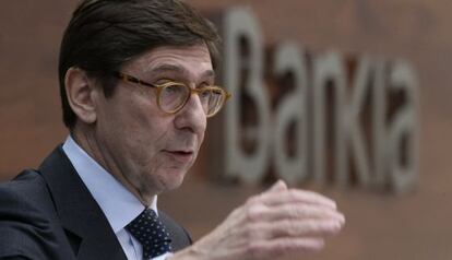 El presidente de Bankia, José Ignacio Goirigolzarri.