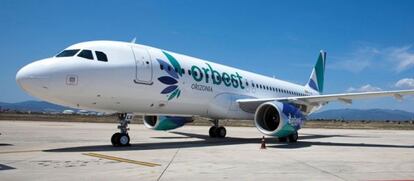 Un avi&oacute;n de Orbest, compa&ntilde;&iacute;a de Orizonia