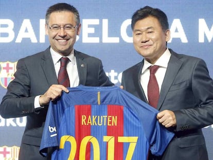 Rakuten substituirá Qatar no patrocínio do Barcelona