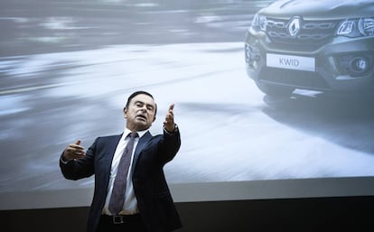 Ghosn, en una reciente conferencia impartida en la London School of Economics.