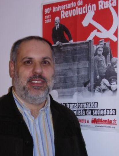 Xaquin Garcia Sinde sindicalista de Navantia.