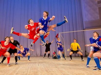 Imagen de 'Fútbol', coreografía de Igor Moiseyev.