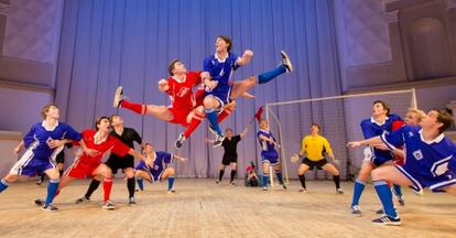 Imagen de 'Fútbol', coreografía de Igor Moiseyev.