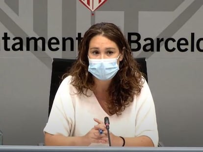 La teniente de alcalde de Derechos Sociales de Barcelona, Laura Pérez.