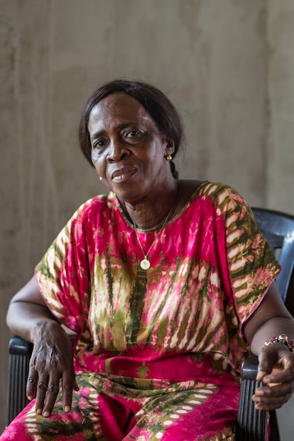 Beatrice Yardolo. Última paciente del gran brote en Liberia. Tiene 69 años.