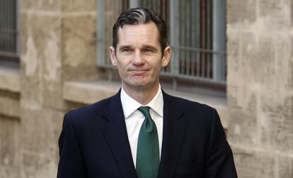 Iñaki Urdangarin acude al juzgado en Palma de Mallorca.