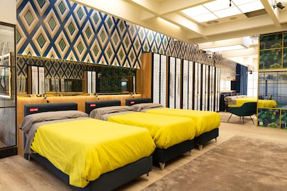 Dormitorio de la casa de Gran Hermano DUO de 2019.