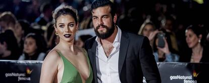 Blanca Suárez y Mario Casas en el festival de Málaga de 2017.