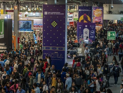 Aspecto de la Feria Internacional del Libro de Guadalajara en su edición del año pasado.