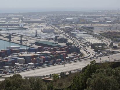 El Port de Barcelona, on estava el Arsenal Civil.