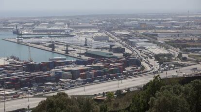 El Port de Barcelona, on estava el Arsenal Civil.