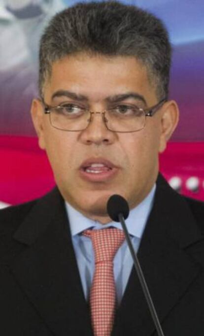 El ministro de Exteriores de Venezuela, Elías Jaua.