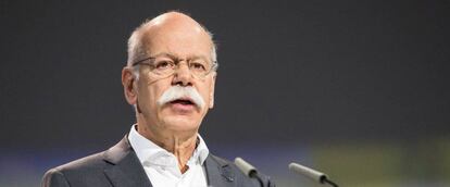 El presidente del Consejo de Administración del fabricante automovilístico alemán Daimler y director de Mercedes-Benz, Dieter Zetsche