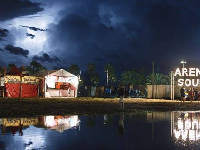 Instalaciones del Arenal Sound. 