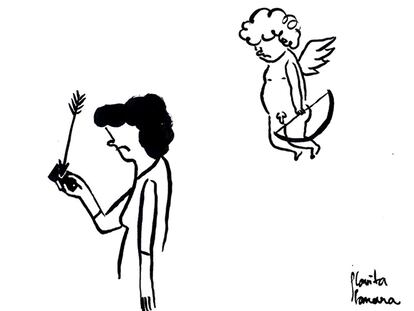 La viñeta de Flavita Banana: las flechas de Cupido