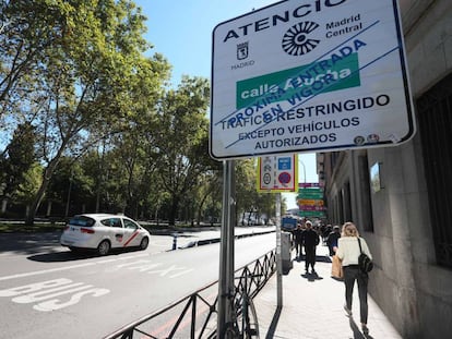 El próximo 23 de noviembre entra en vigor el área de tráfico restringido Madrid Central. 