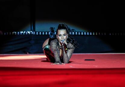 Chanel solo cantó una canción, 'SloMo'.