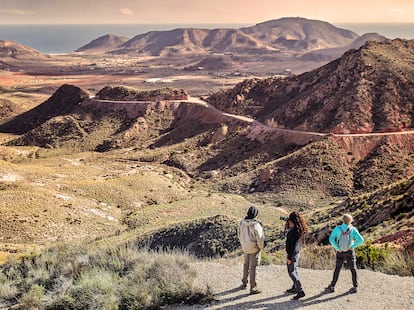 Cerro del Cinto en Rodalquilar (Almería)