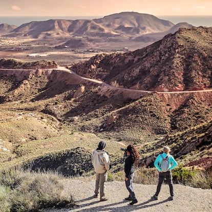 Cerro del Cinto en Rodalquilar (Almería)