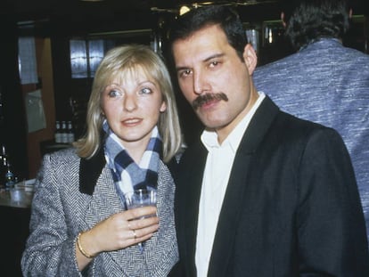 Freddie Mercury y Mary Austin.