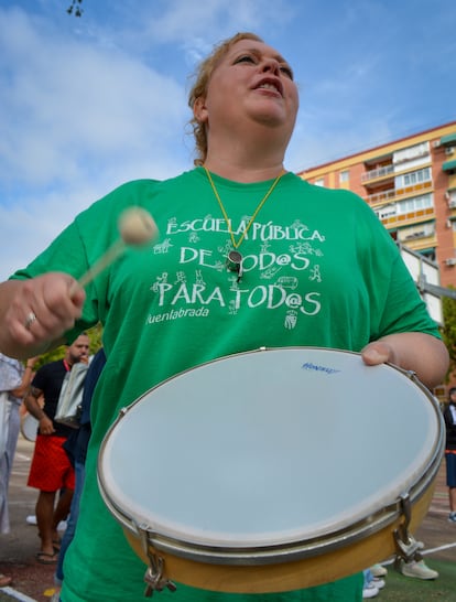 Carmen Morillas, presidenta de la federación de Ampas Francisco Giner de los Ríos, el pasado viernes.