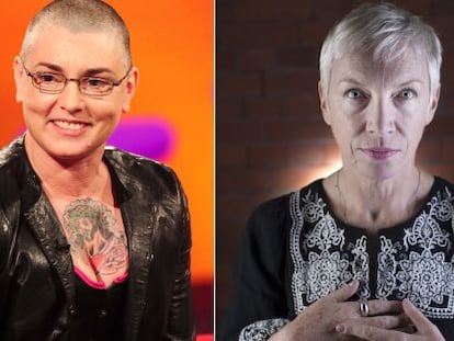 Sinéad O'Connor y Annie Lennox.