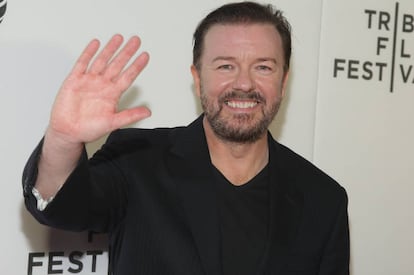 El director, actor y cómico Ricky Gervais.