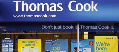 Agencia de viajes de Thomas Cook.