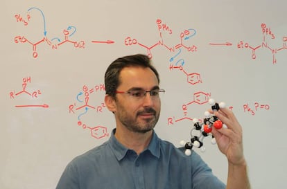 Daniel Blanco, en una de sus clases.
