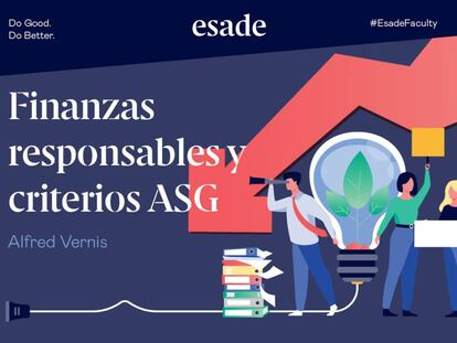 Finanzas responsables y criterios ASG