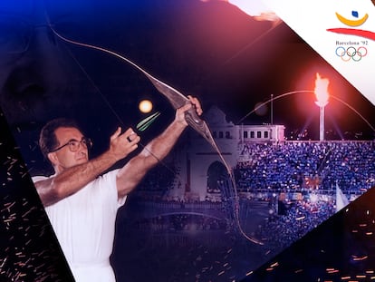 Carátula del Episodio 1 del documental "La llama eterna", de los Juegos Olímpicos de Barcelona en 1992.